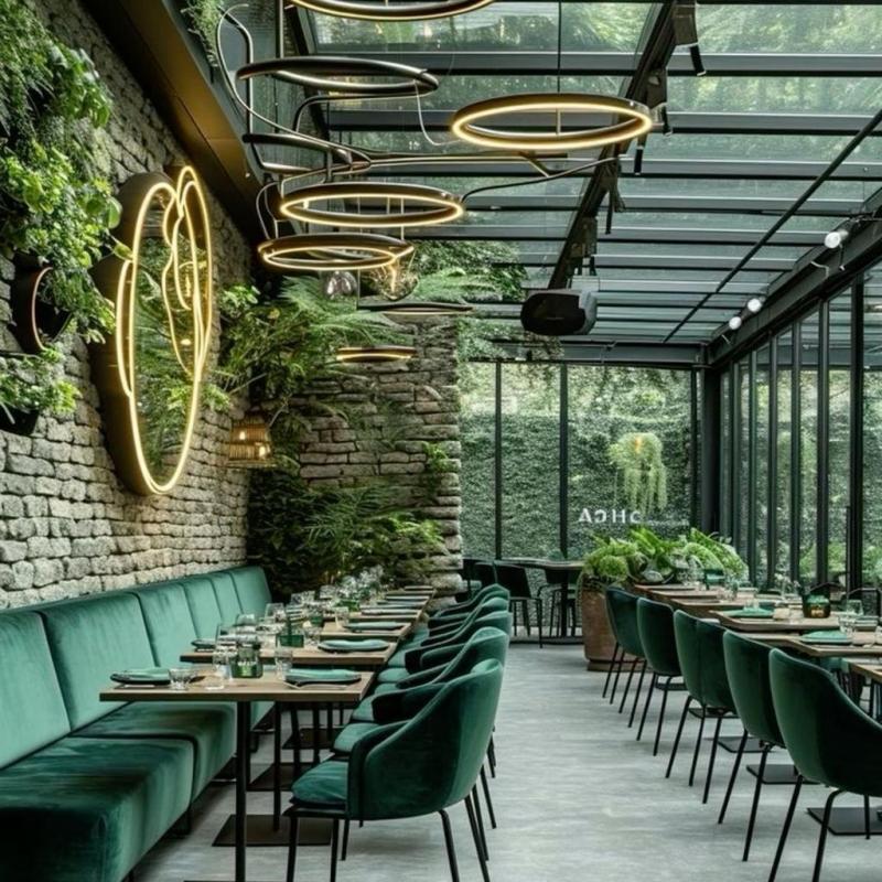 Modern restaurant interior design