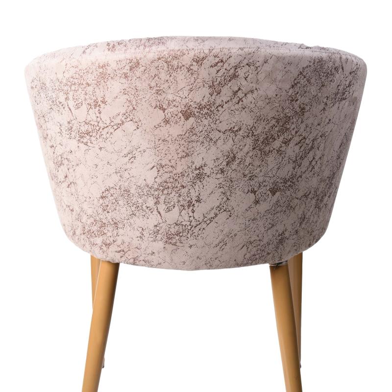 كرسي بوليستر دائري بتصميم مودرن