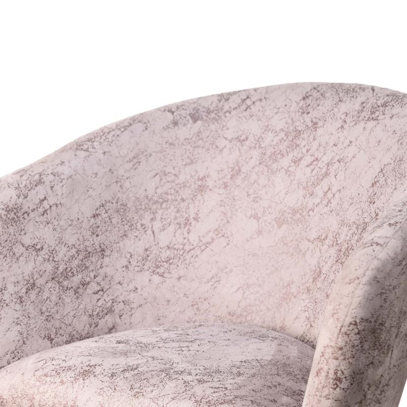 كرسي بوليستر دائري بتصميم مودرن