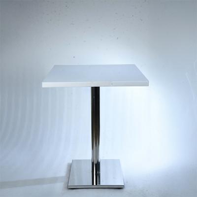 White Shine Table