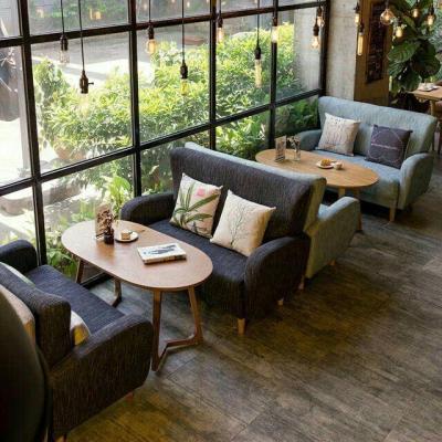 Comfortable seating area with modern decor