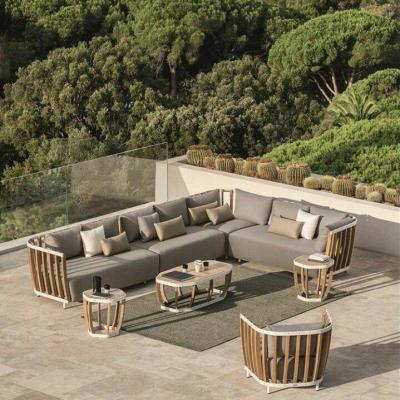 Luxury outdoor corner set